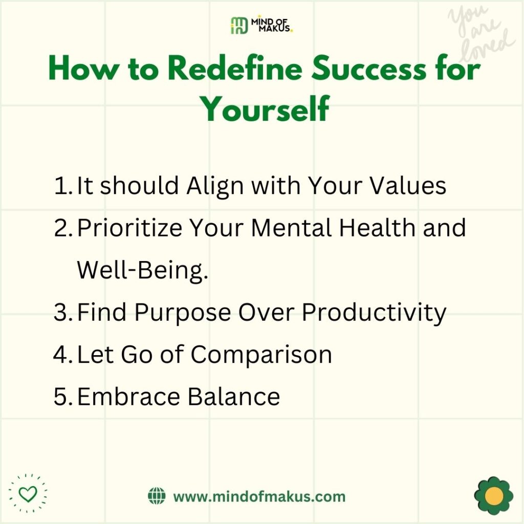 How to Redefine Success for Yourself