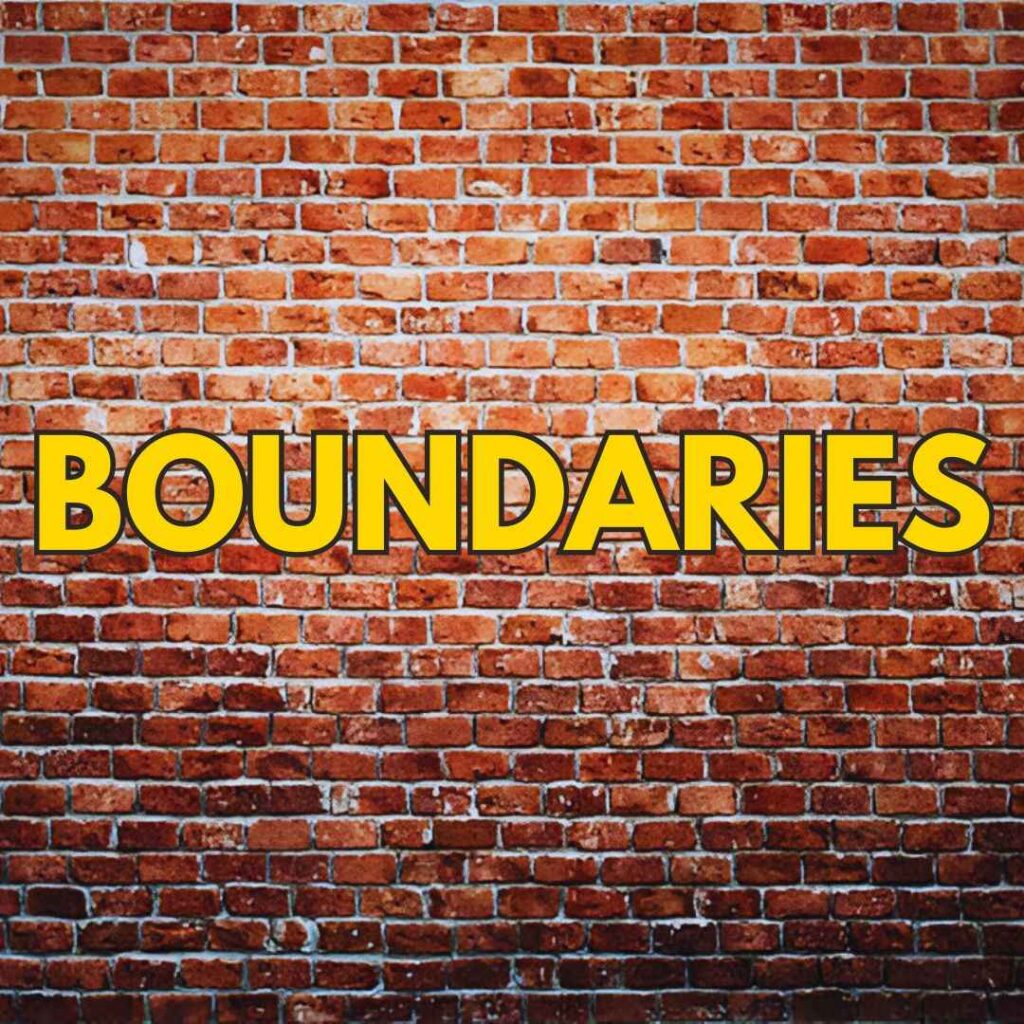 bOUNDARIES