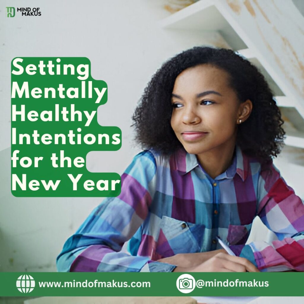 Setting Mentally Healthy Intentions for the New Year