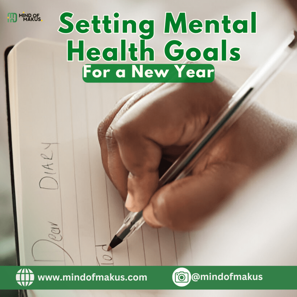 Setting Mental Health Goals for a New Year