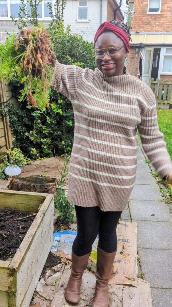 Mind of makus - Amaka in a garden