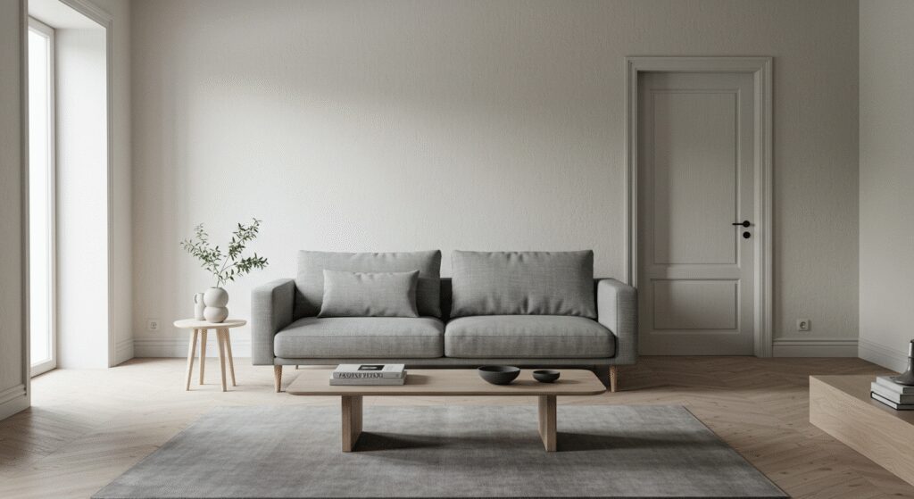 minimalist living room