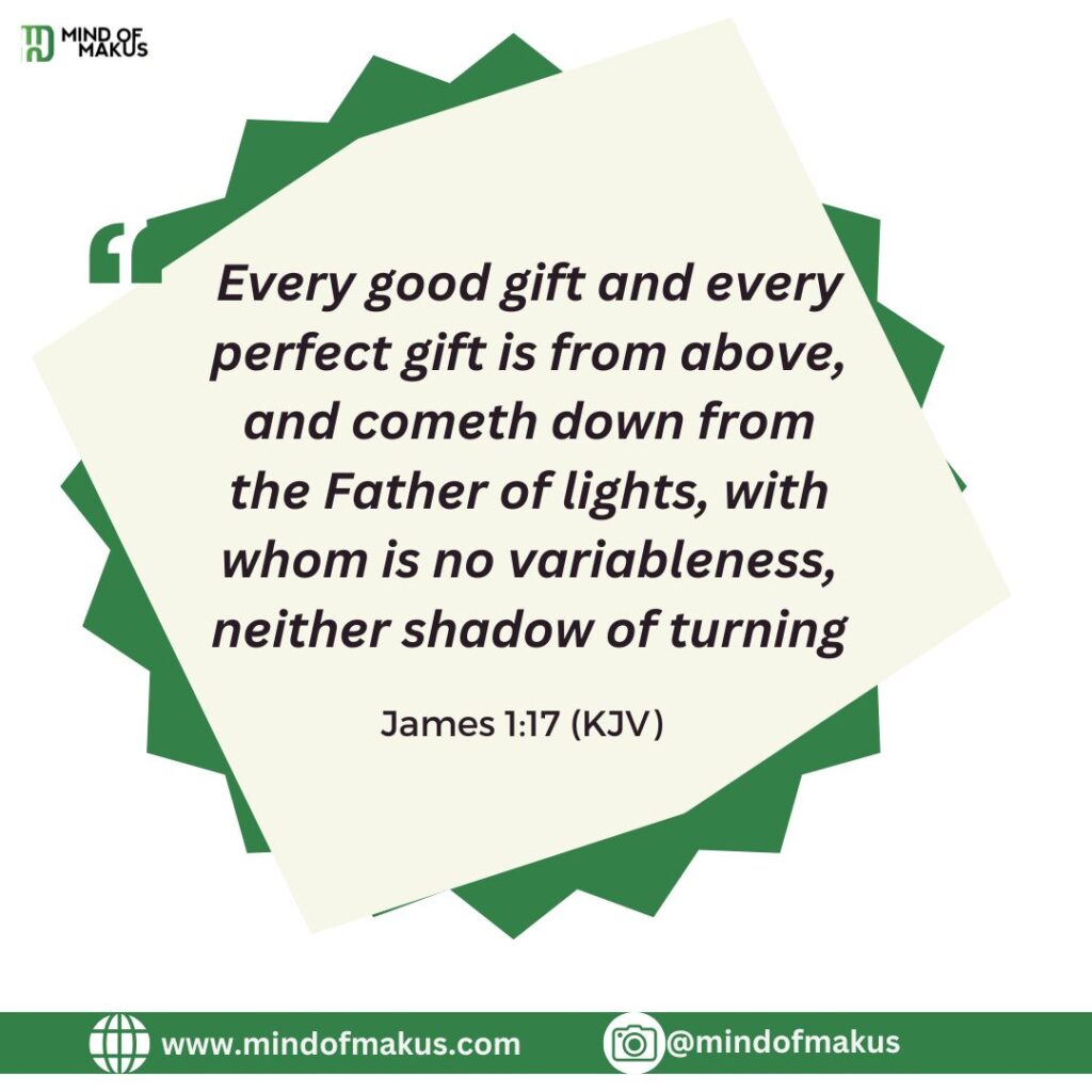 James 1:17