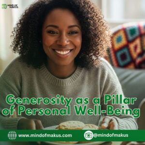 Generosity as a Pillar of Personal Well-Being
