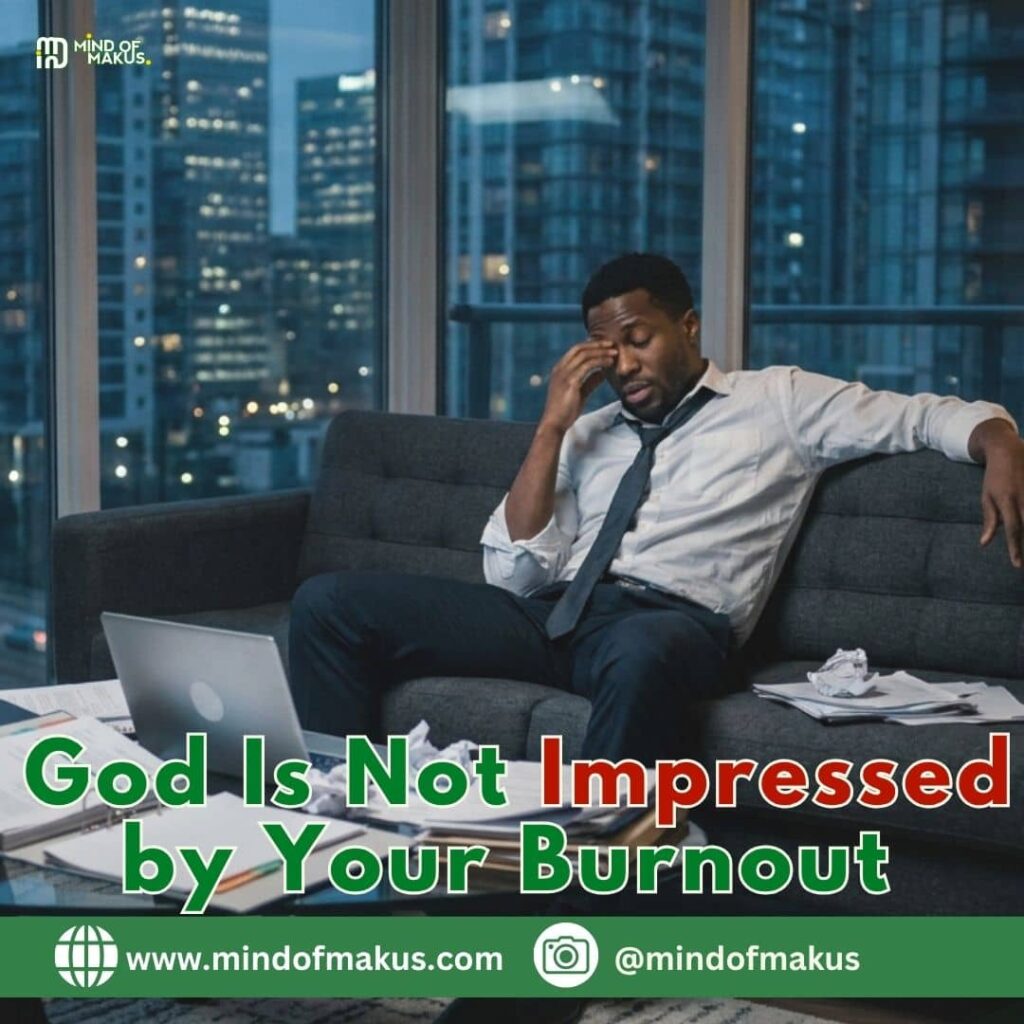 The Theology of Rest: God Is Not Impressed by Your Burnout