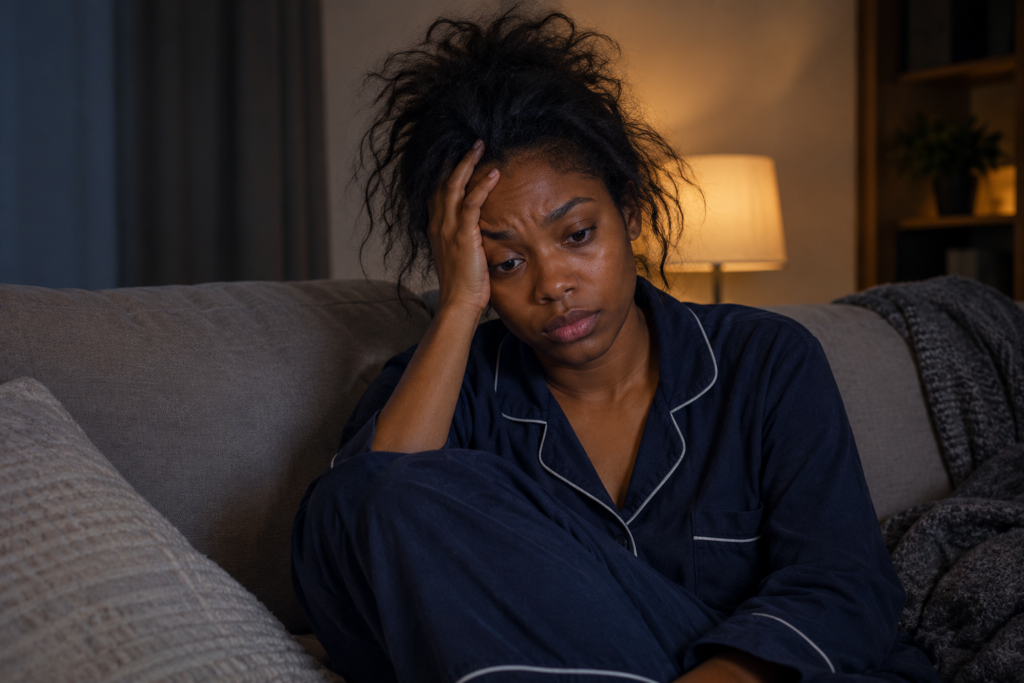 Night-Time Anxiety: Finding Calm After Dark