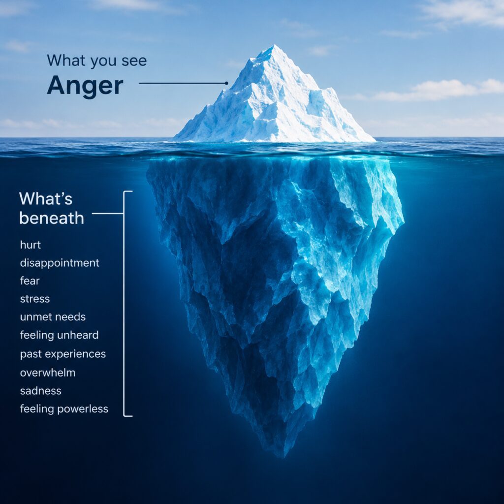 The Feelings Behind Your Anger